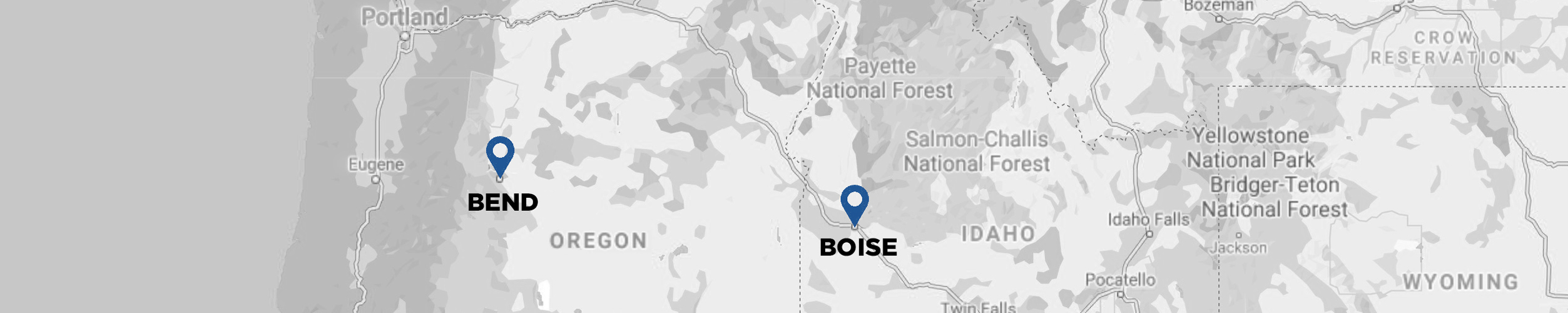 Boise Bend Map